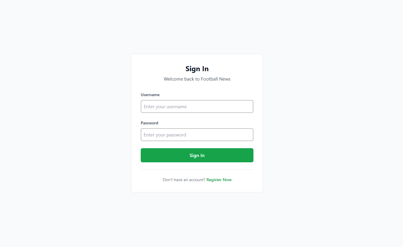 Contoh Tampilan Halaman Login