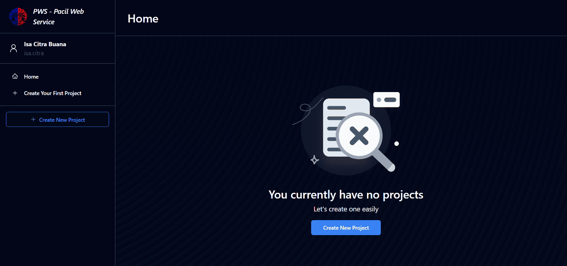 Login PWS