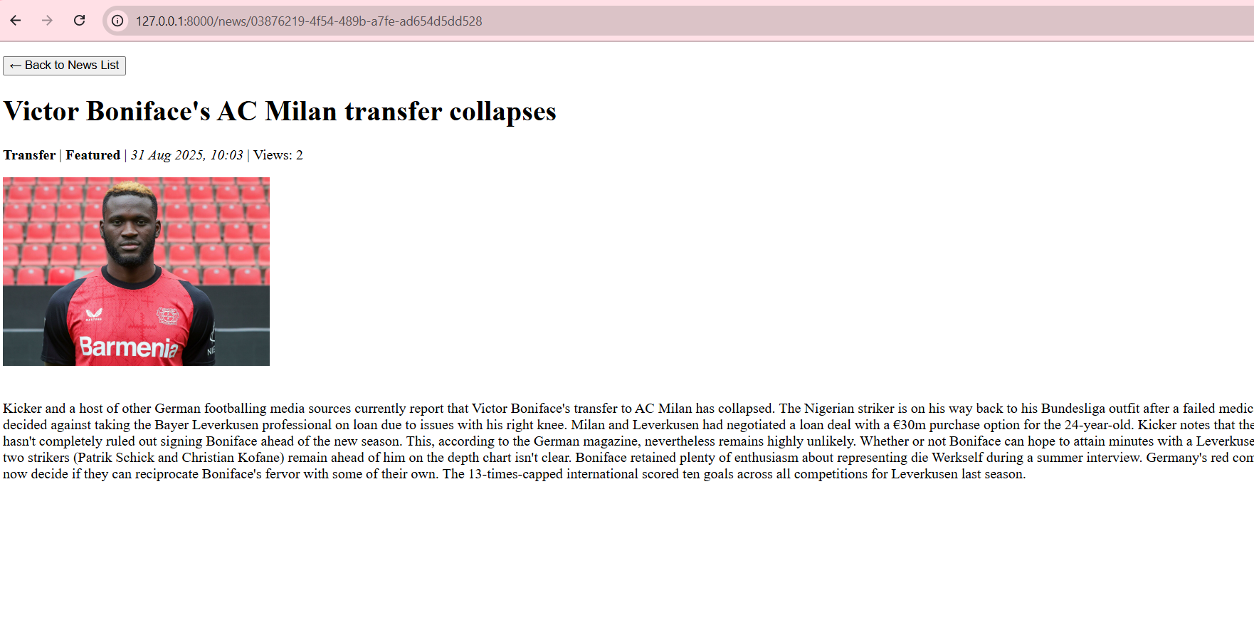 Web Result