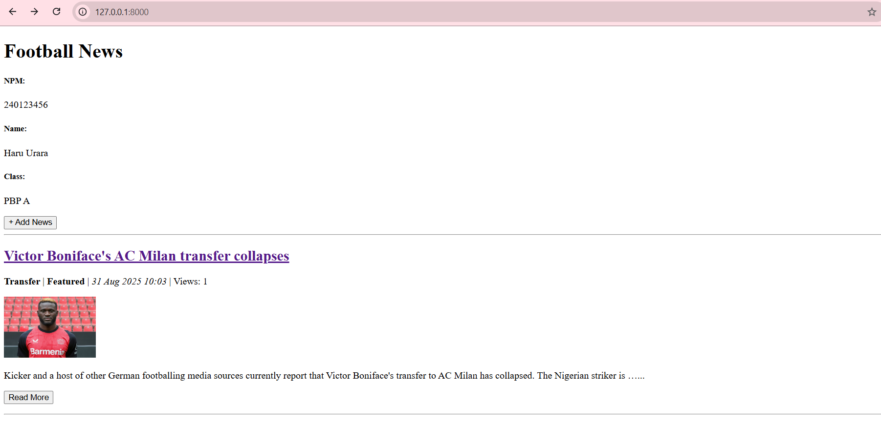 Web Result